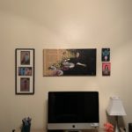 Desk, artwork & inspiration